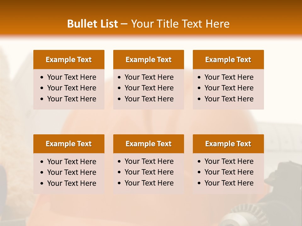 Helmet Mechanic Engineer PowerPoint Template