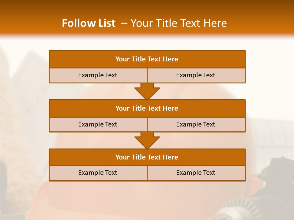Helmet Mechanic Engineer PowerPoint Template