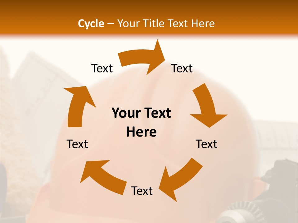 Helmet Mechanic Engineer PowerPoint Template