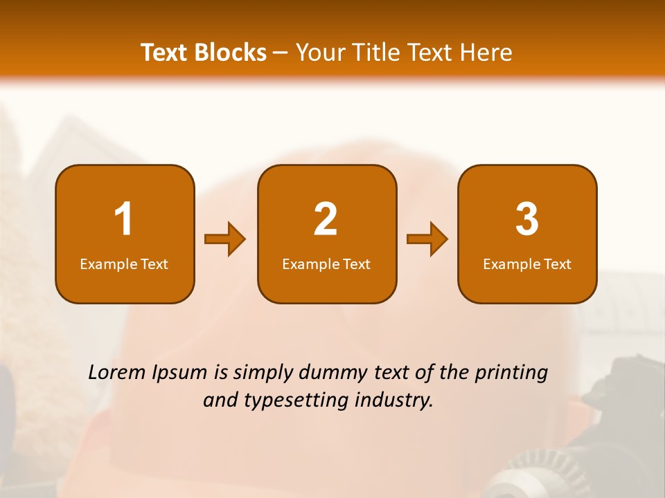 Helmet Mechanic Engineer PowerPoint Template