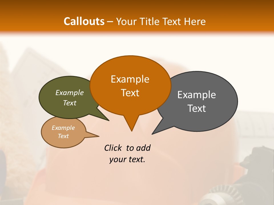 Helmet Mechanic Engineer PowerPoint Template
