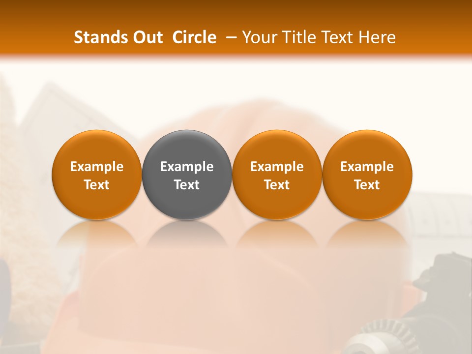 Helmet Mechanic Engineer PowerPoint Template