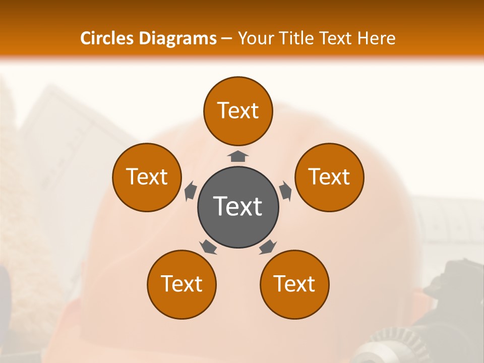 Helmet Mechanic Engineer PowerPoint Template