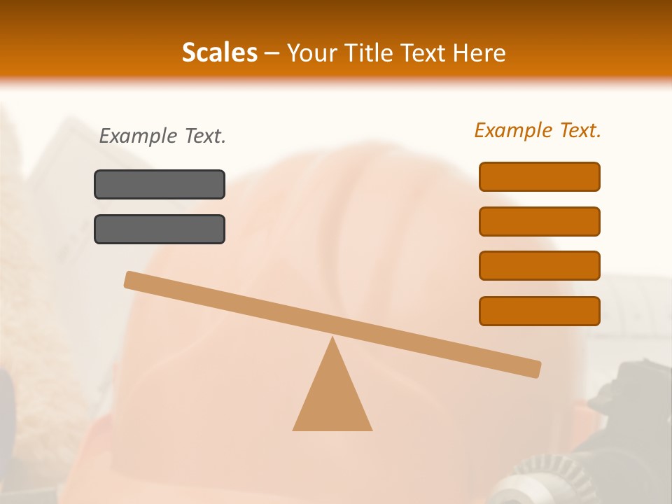 Helmet Mechanic Engineer PowerPoint Template