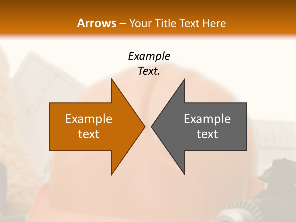Helmet Mechanic Engineer PowerPoint Template