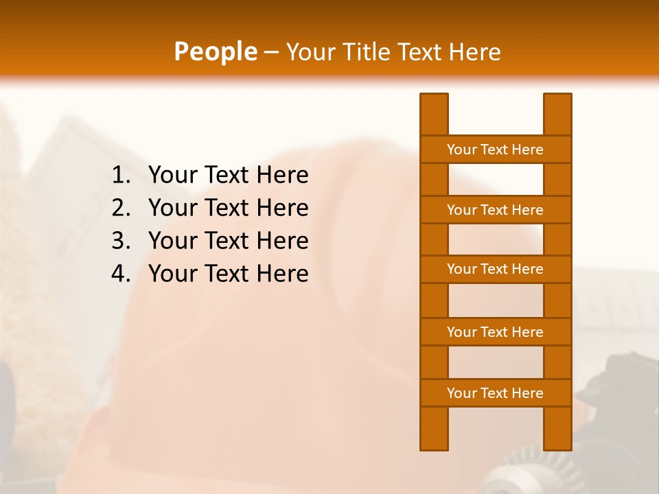 Helmet Mechanic Engineer PowerPoint Template