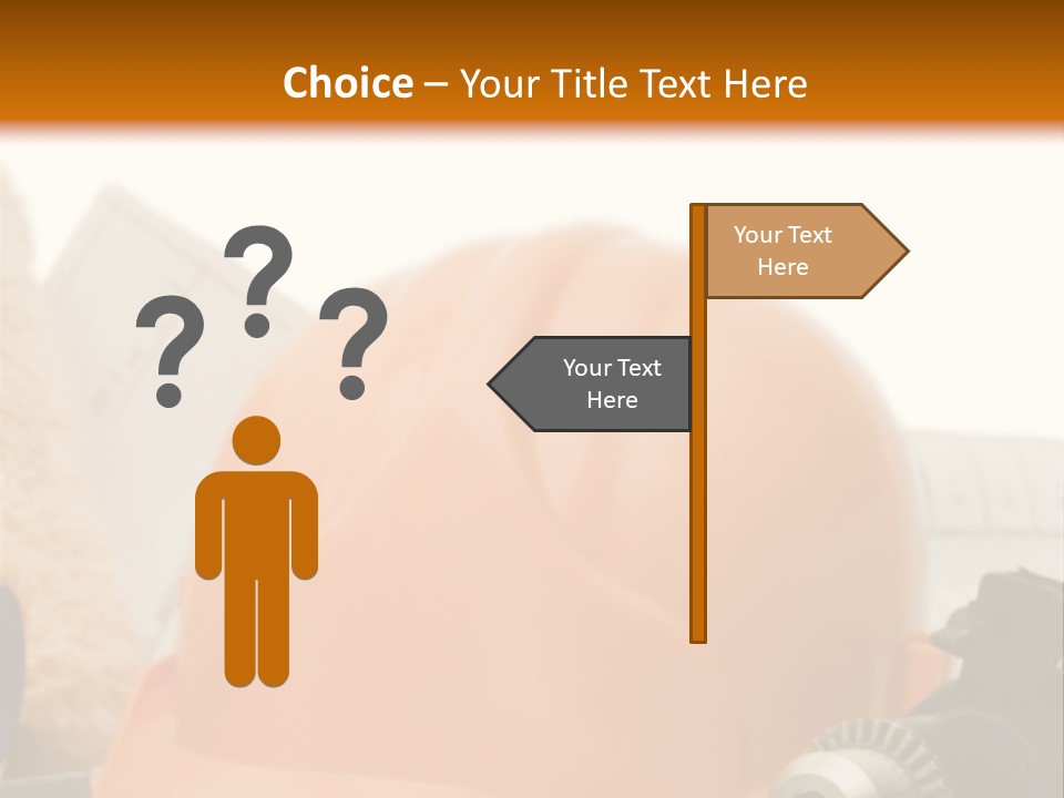 Helmet Mechanic Engineer PowerPoint Template