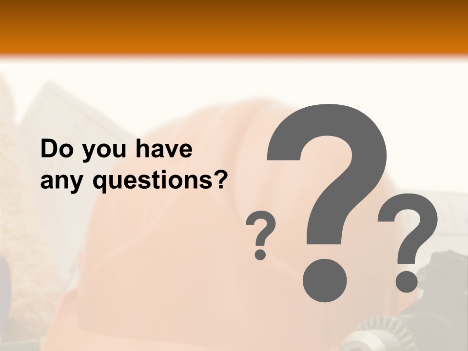 Helmet Mechanic Engineer PowerPoint Template