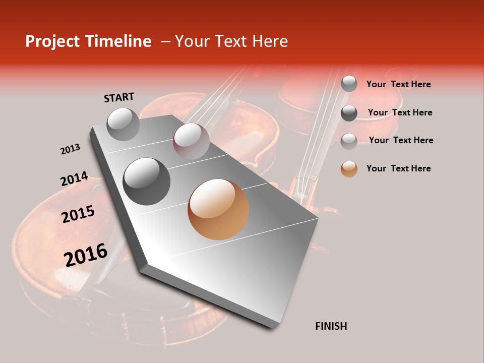 Studio Viol Curve PowerPoint Template