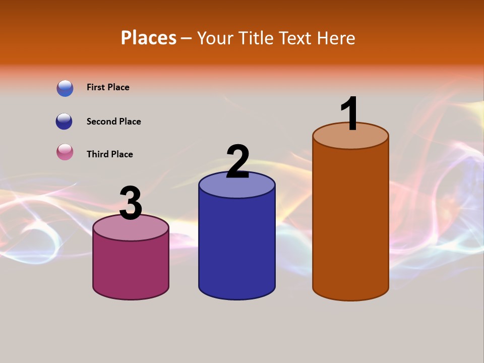 Blue Light Mystic PowerPoint Template