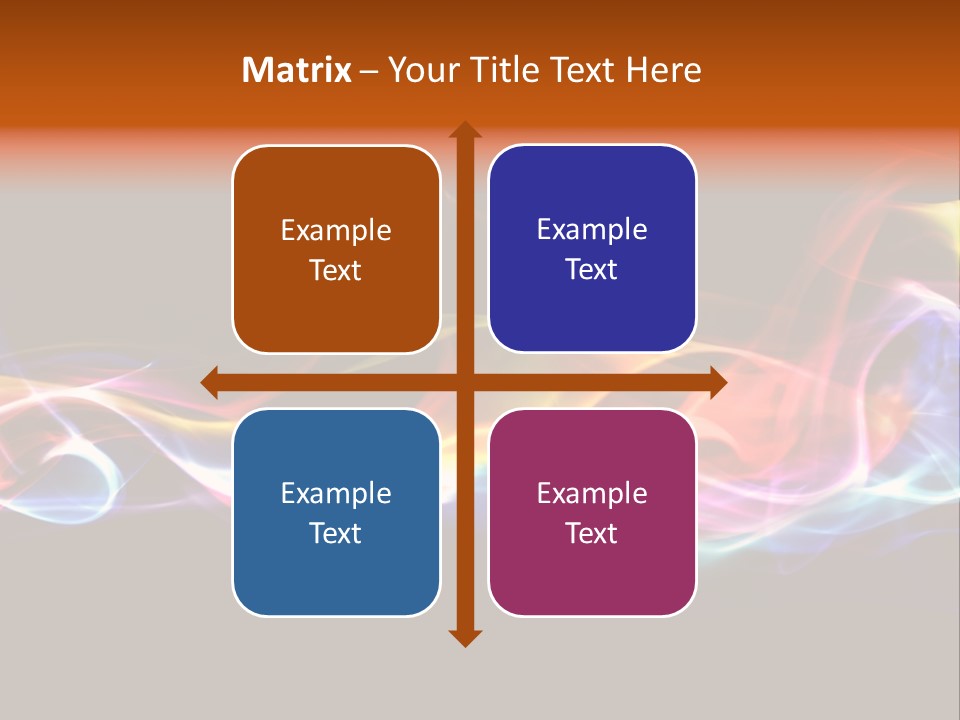 Blue Light Mystic PowerPoint Template