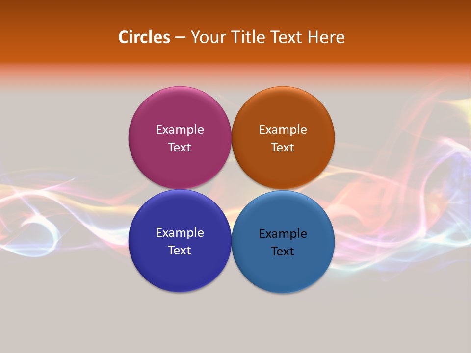 Blue Light Mystic PowerPoint Template