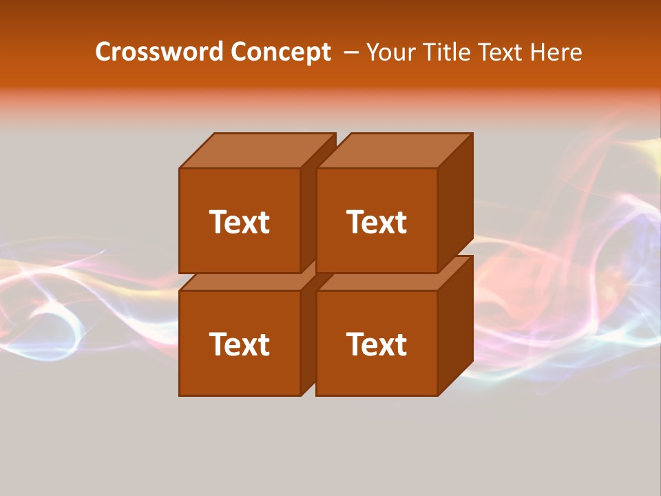 Blue Light Mystic PowerPoint Template