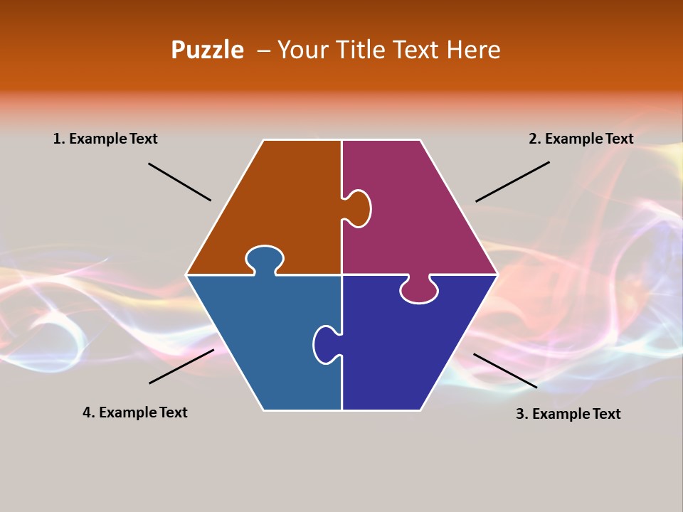 Blue Light Mystic PowerPoint Template