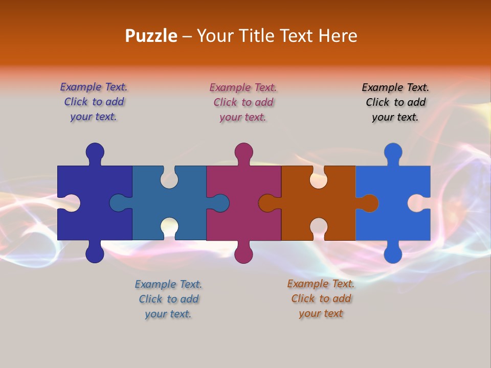 Blue Light Mystic PowerPoint Template