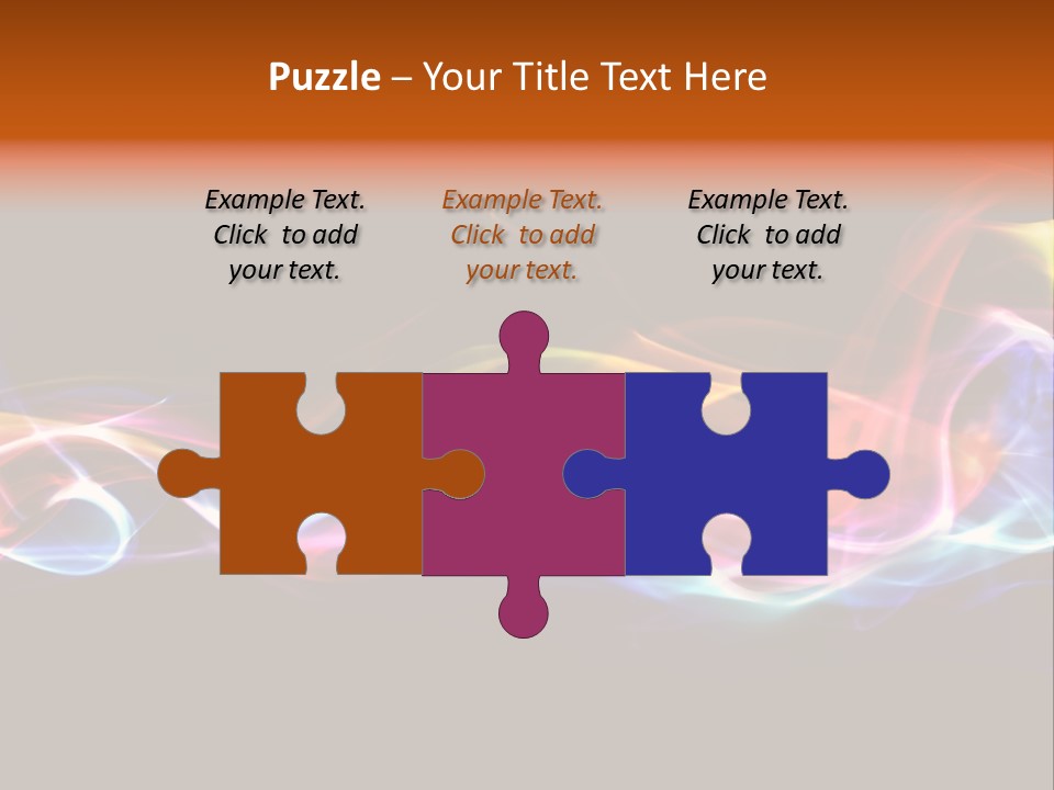 Blue Light Mystic PowerPoint Template