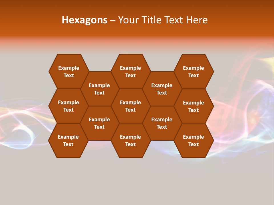 Blue Light Mystic PowerPoint Template