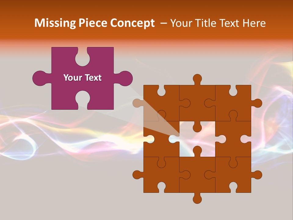 Blue Light Mystic PowerPoint Template