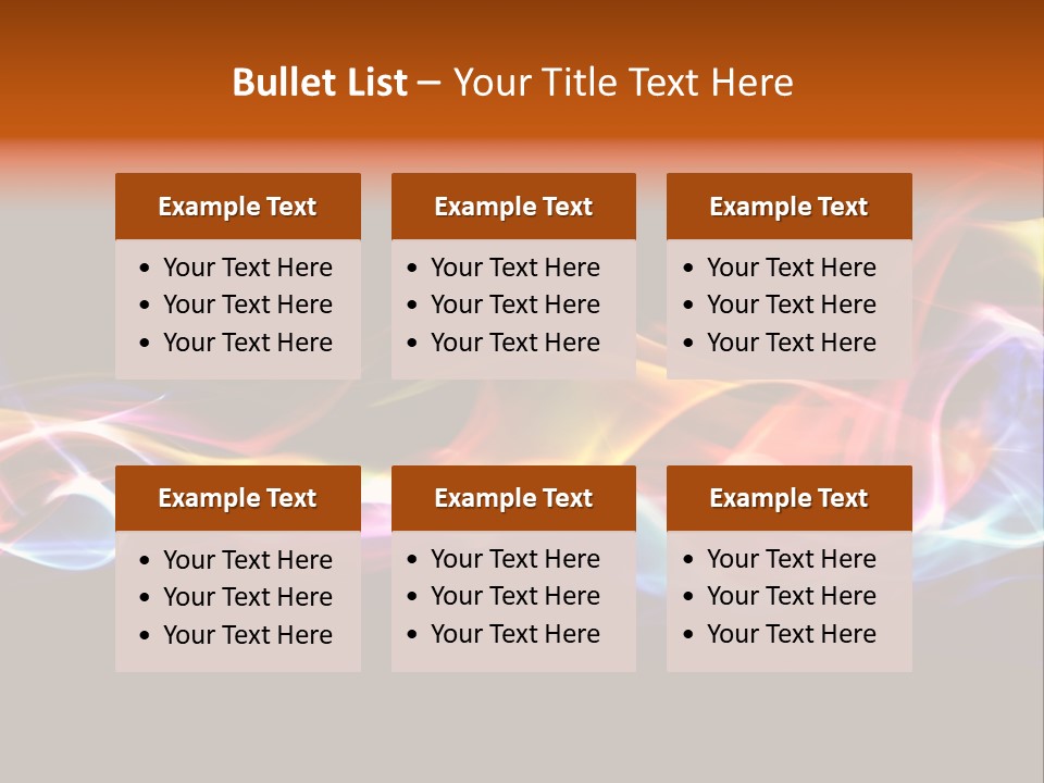 Blue Light Mystic PowerPoint Template