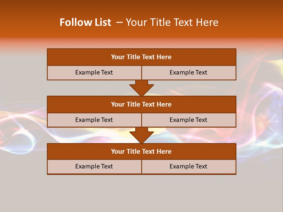 Blue Light Mystic PowerPoint Template