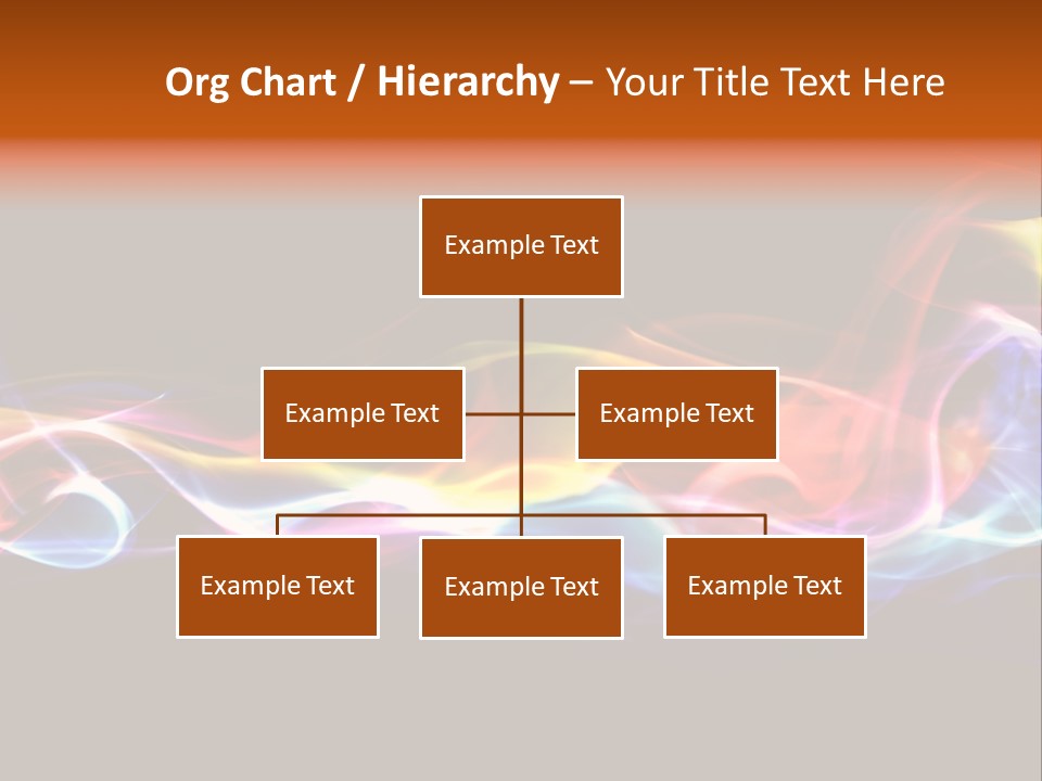 Blue Light Mystic PowerPoint Template