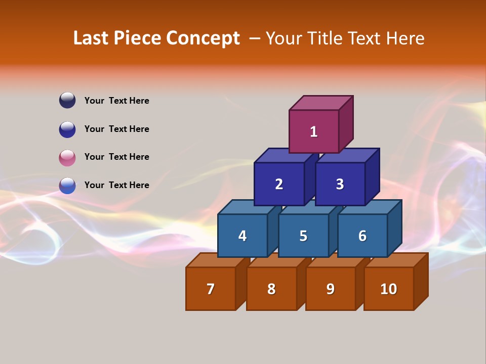 Blue Light Mystic PowerPoint Template