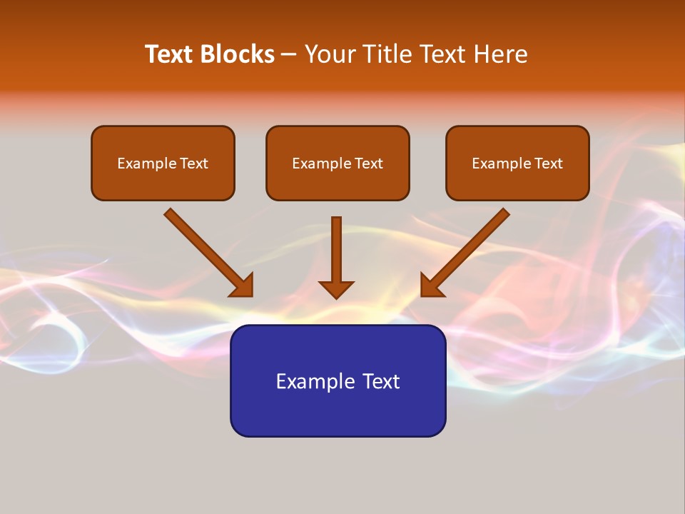 Blue Light Mystic PowerPoint Template