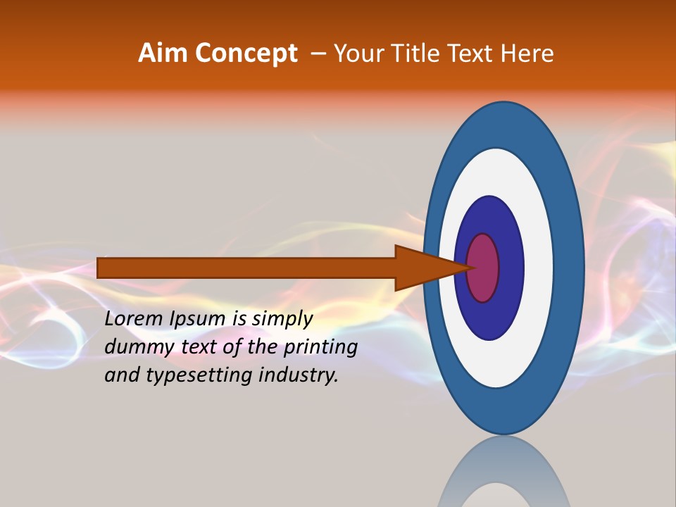 Blue Light Mystic PowerPoint Template