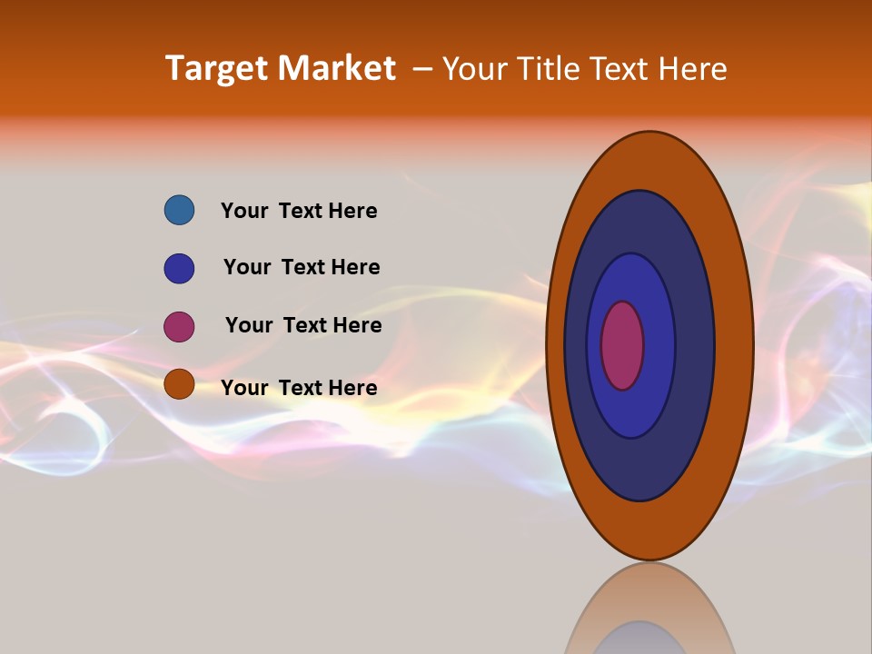 Blue Light Mystic PowerPoint Template