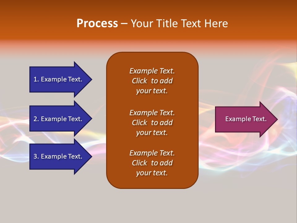 Blue Light Mystic PowerPoint Template