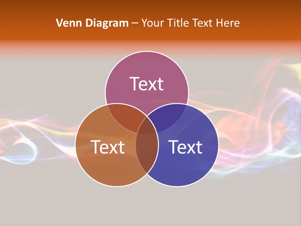 Blue Light Mystic PowerPoint Template