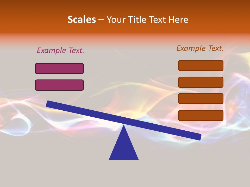 Blue Light Mystic PowerPoint Template