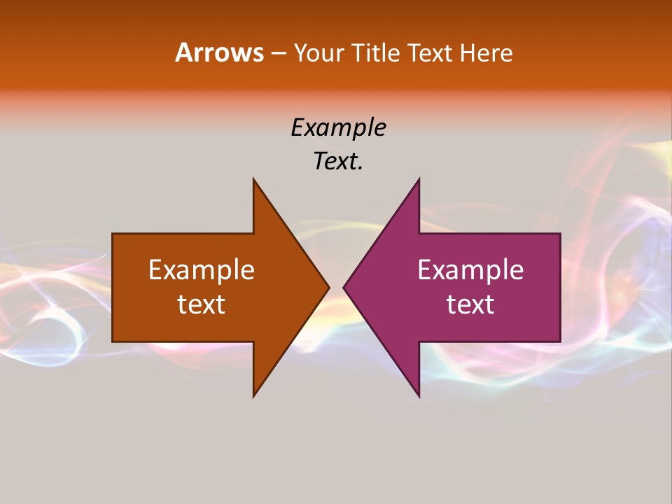 Blue Light Mystic PowerPoint Template
