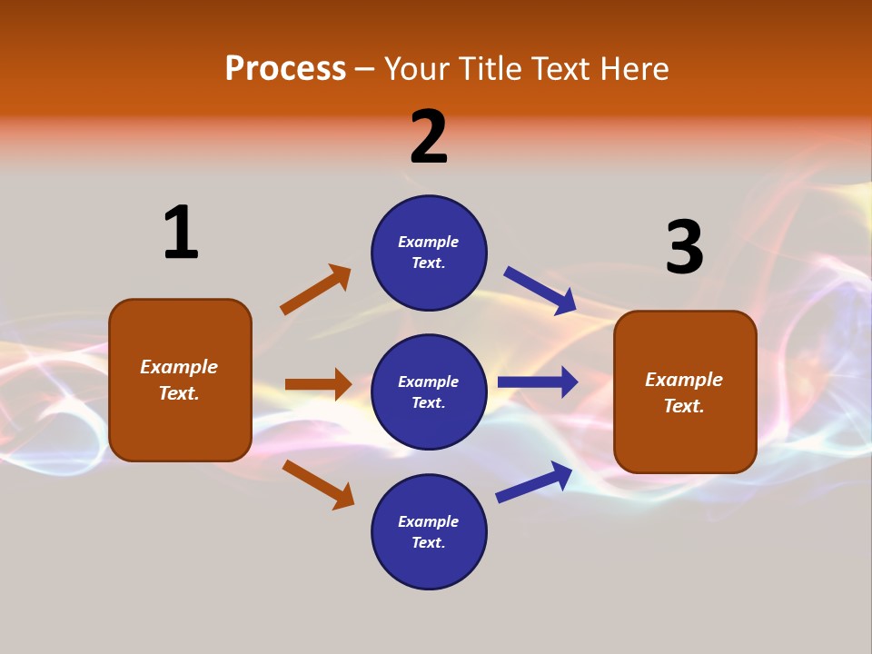 Blue Light Mystic PowerPoint Template