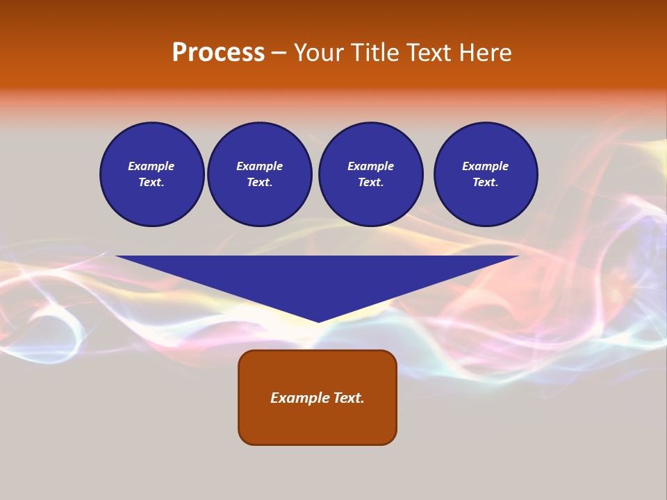 Blue Light Mystic PowerPoint Template