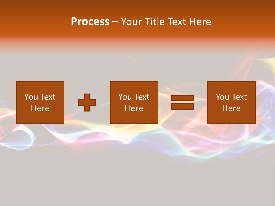 Blue Light Mystic PowerPoint Template