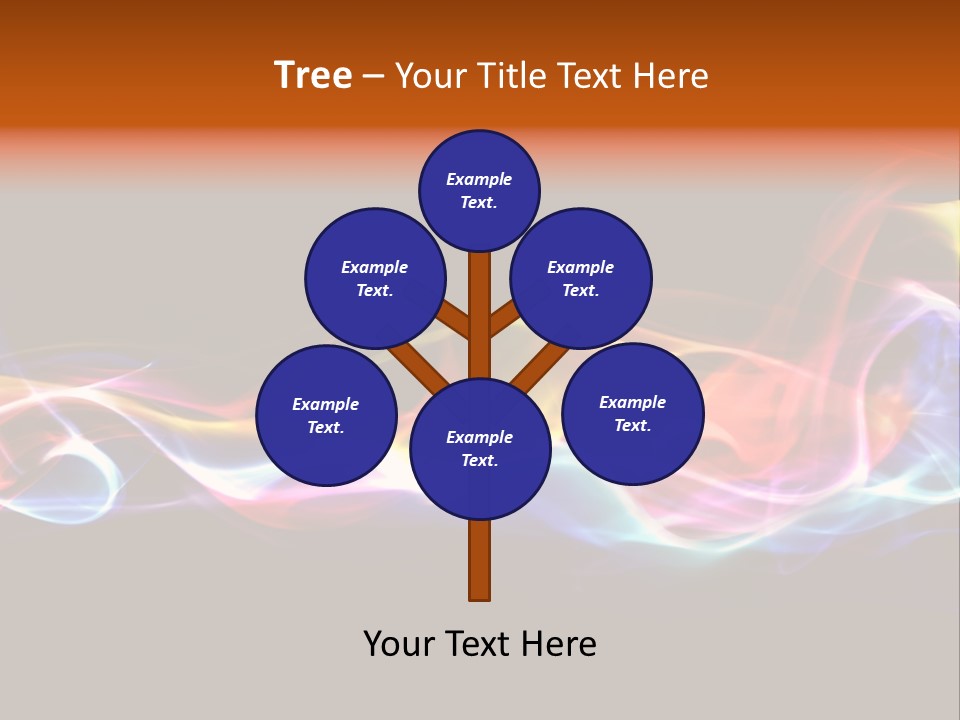 Blue Light Mystic PowerPoint Template