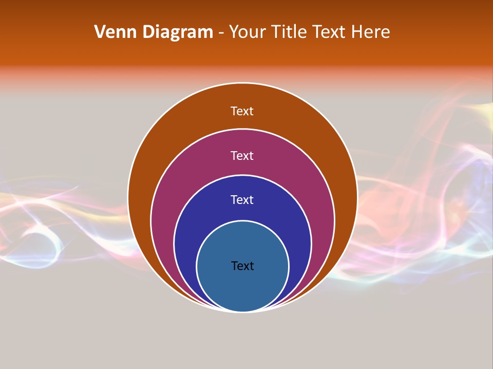 Blue Light Mystic PowerPoint Template