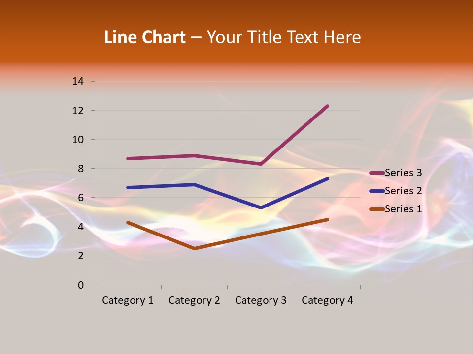 Blue Light Mystic PowerPoint Template