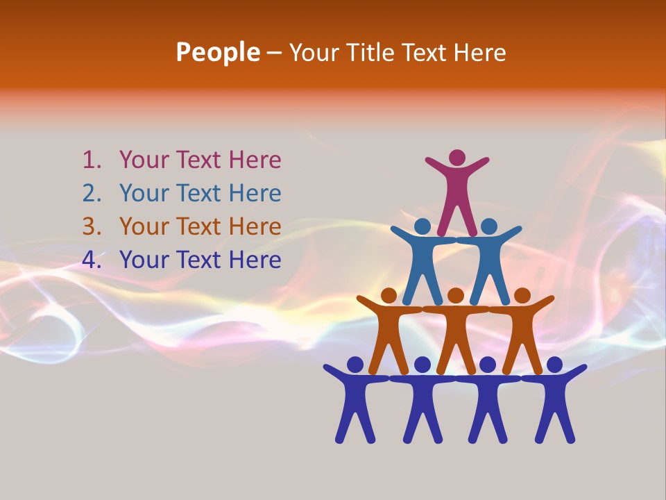 Blue Light Mystic PowerPoint Template