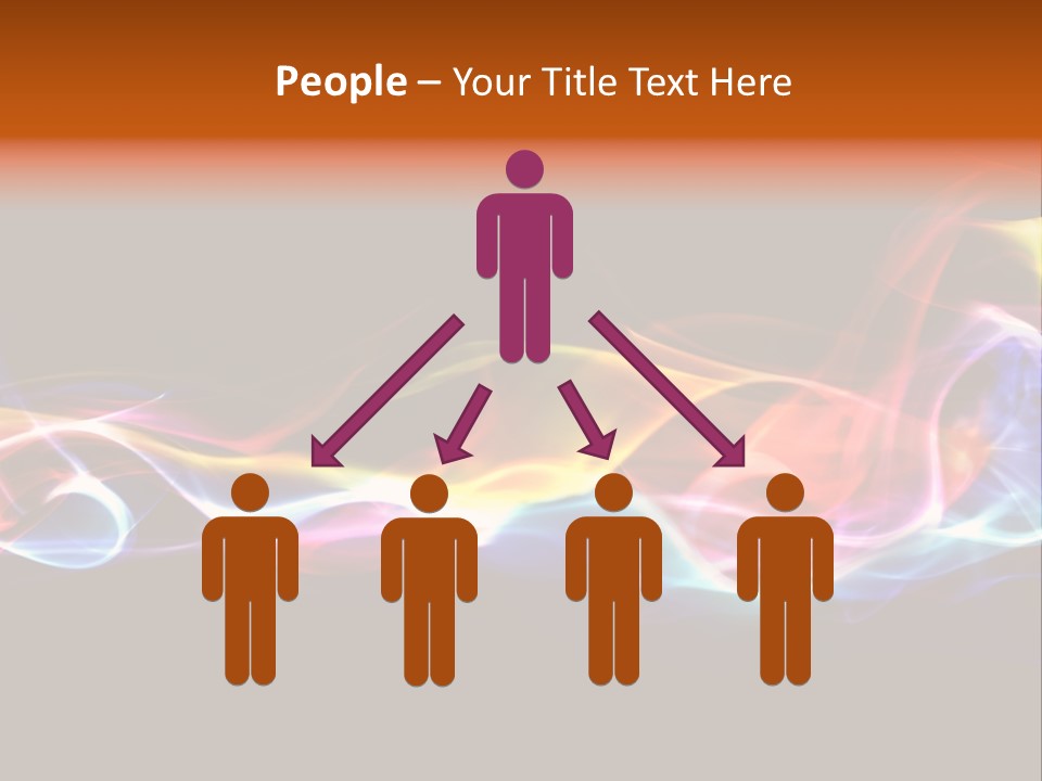 Blue Light Mystic PowerPoint Template