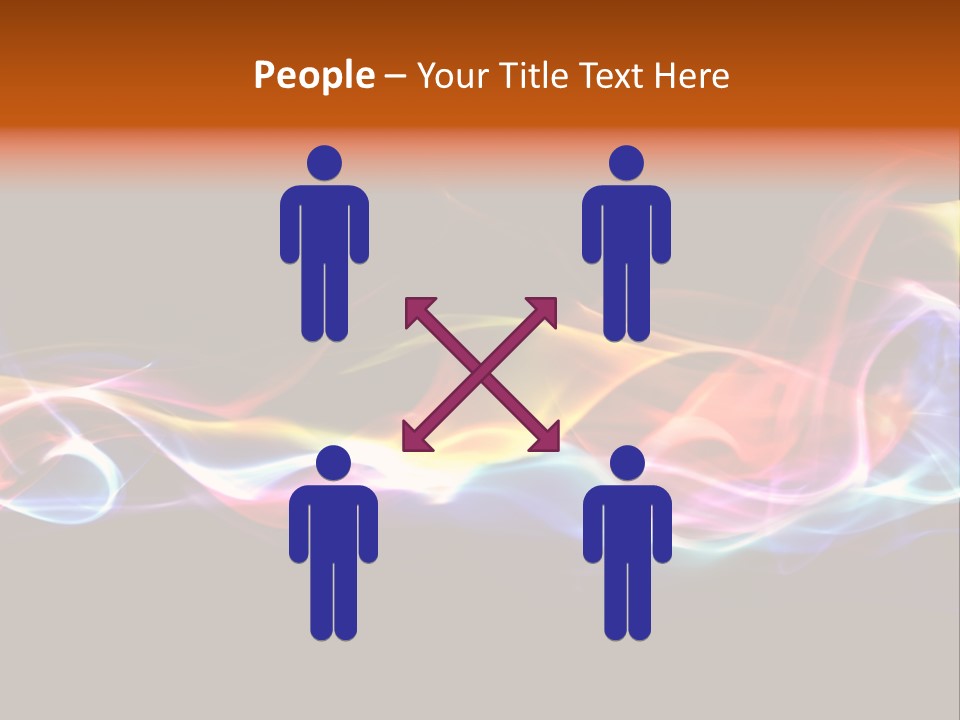 Blue Light Mystic PowerPoint Template