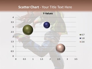 Posing Vertical Jump PowerPoint Template