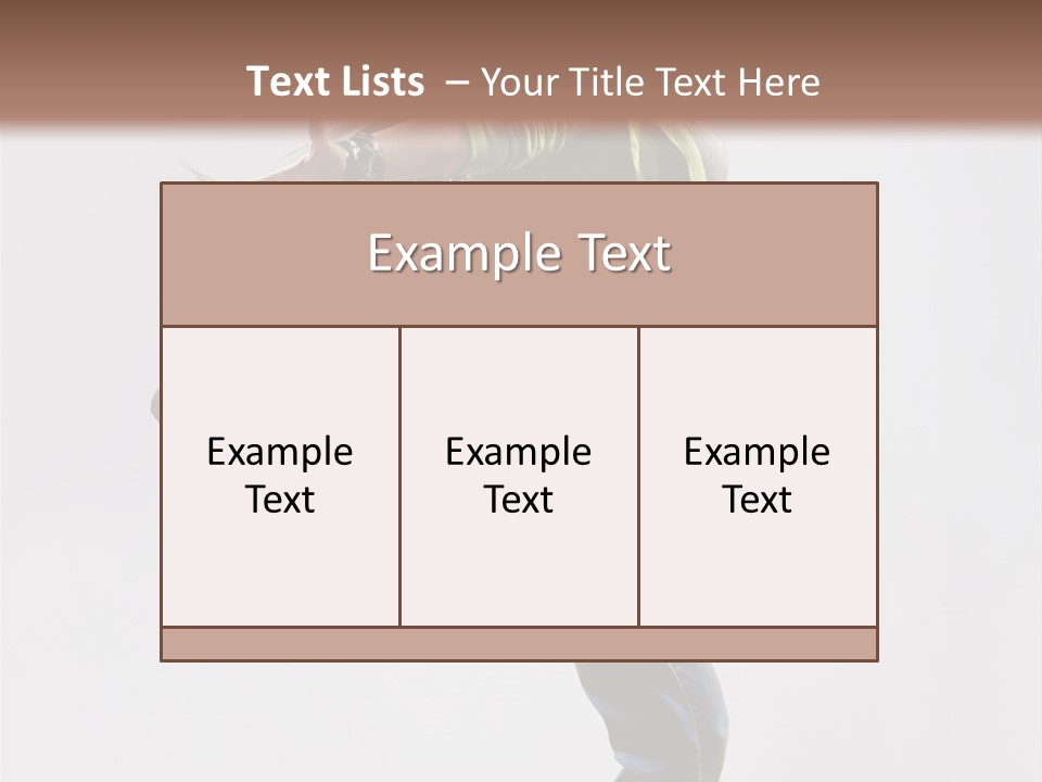 Posing Vertical Jump PowerPoint Template