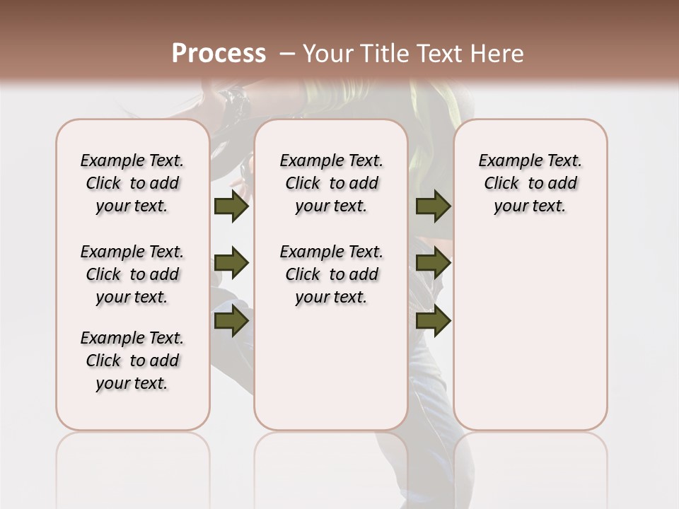 Posing Vertical Jump PowerPoint Template