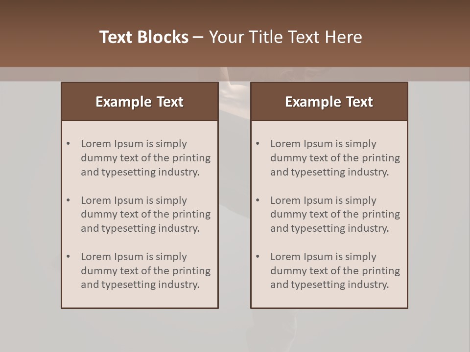 Dancer Active Vertical PowerPoint Template