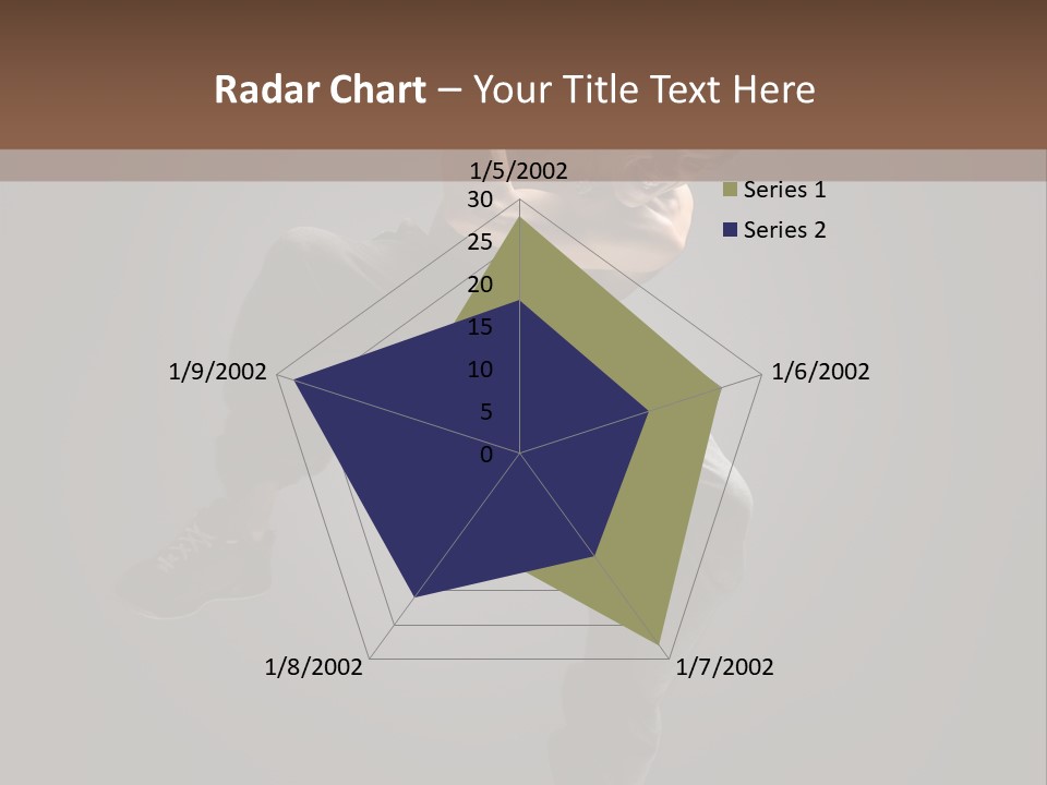 Dancer Active Vertical PowerPoint Template