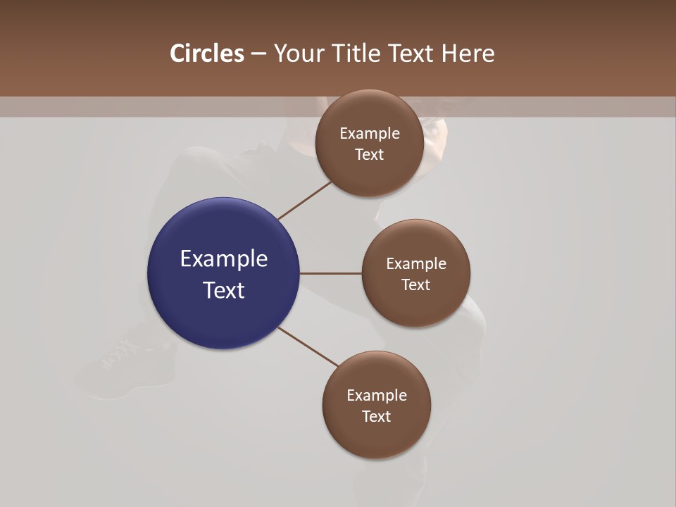 Dancer Active Vertical PowerPoint Template
