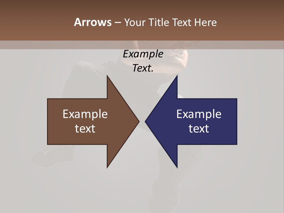 Dancer Active Vertical PowerPoint Template