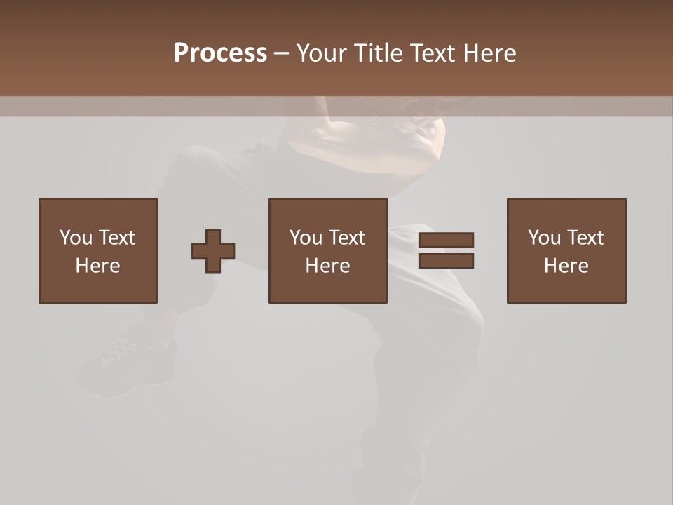 Dancer Active Vertical PowerPoint Template
